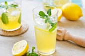 عصير الليمون المركز (دون طهي)